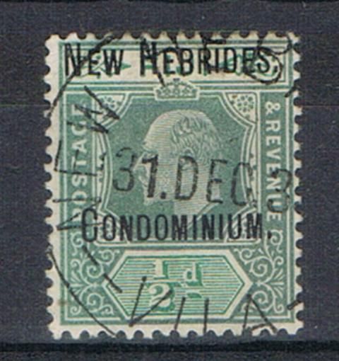 Image of New Hebrides/Vanuatu-English Issues SG 4 FU British Commonwealth Stamp
